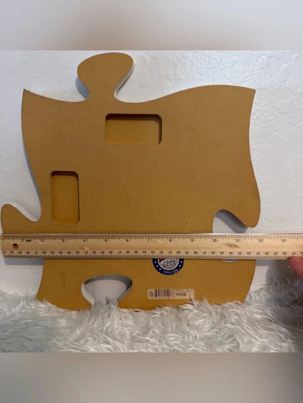 Lessons from the Ocean Connectable Wall Decor Puzzle Piece, Made In USA